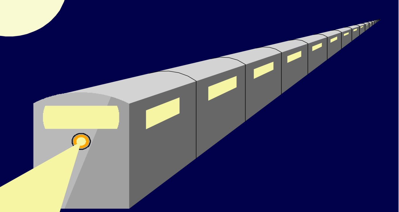 night train art